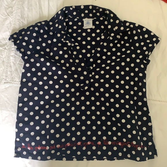Girl blouse petit bateau - Picture 1 of 3